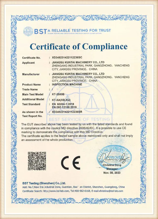 Inspection Machine-CE-XD349231422112236SCngk