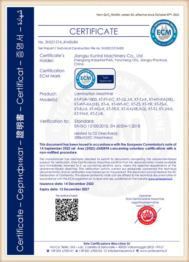 Lamination Machine CEgli